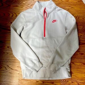 Nike 3 quarter zip hoodie mint condition